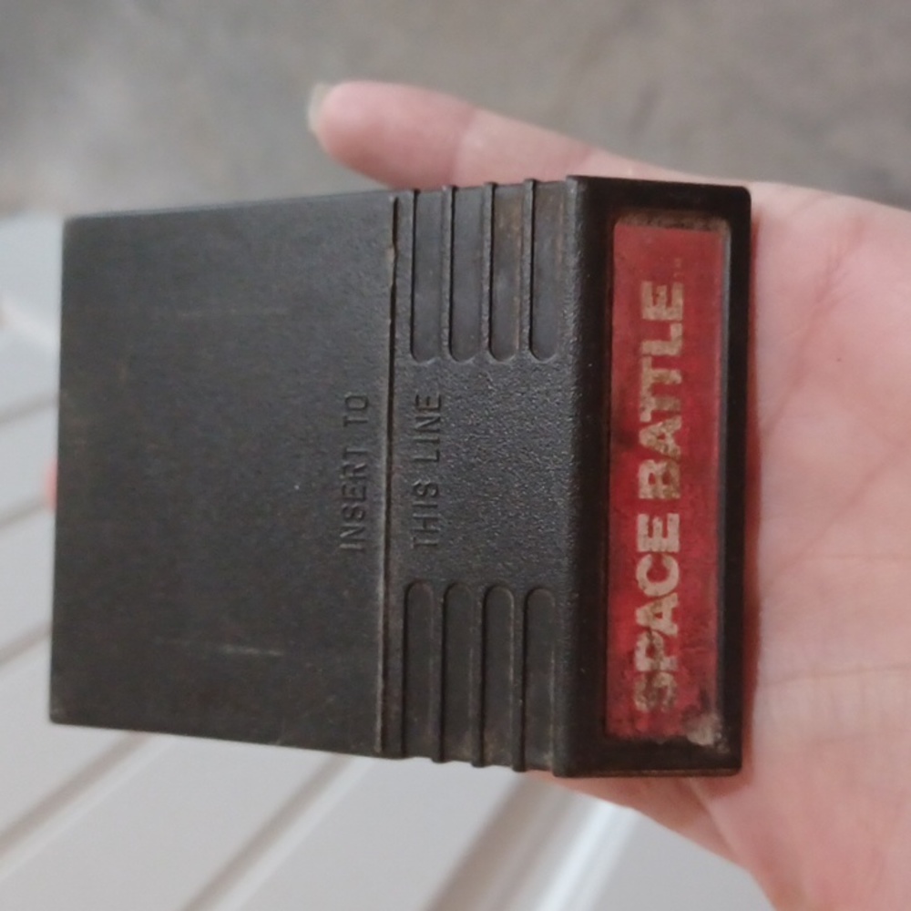 Mattel Inc 1979 Atari game Space Battle